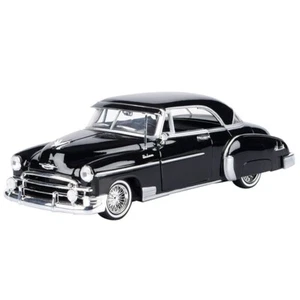 Motormax 1:24 Get Low Lowrider 1950 Chevrolet Bel Air Black - Picture 1 of 2
