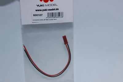 Yuki 600107 Connection Cable JST BEC Socket 15 cm Cable NEW in OVP - Image 1 of 3