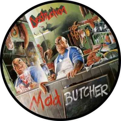 Destruction Mad Butcher LP Picture Disc Heavy Metal Sodom Celtic Frost Exumer - Image 1 of 4