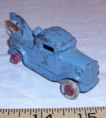 GRULETA GRÚA BARCLAY AÑOS 30 AGUANIEVE JUGUETE DE METAL FUNDIDO A PRESIÓN Foto 1 de 4