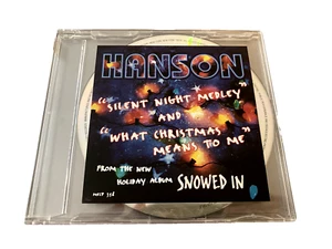 EXTREM SELTEN Hanson Snowed In Silent Night Medley US Promo CD! - Bild 1 von 2