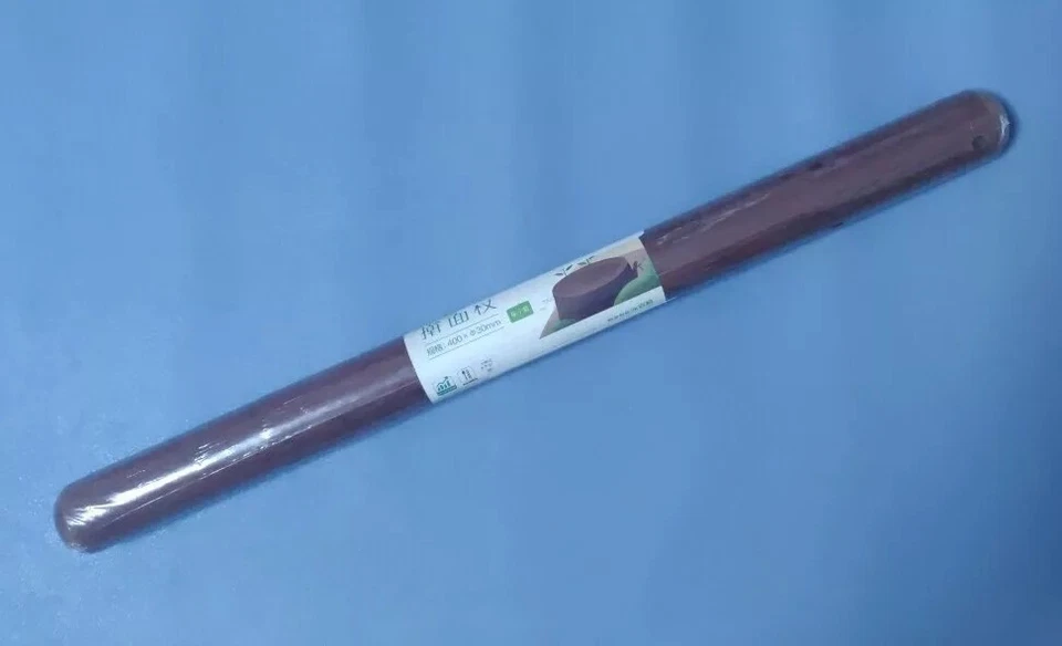 Hofmeister 11001 Teigrolle Nudelholz Teigroller mit Holzachse 40cm - Braun