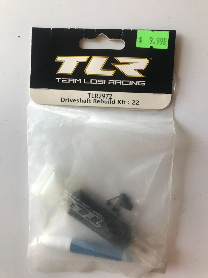 Team Losi Racing Driveshaft Rebuild Kit: 22 TLR2972 - Image 1 of 1