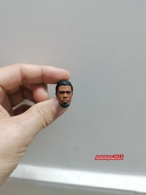 1:12 Black Panther Head Sculpt Model For 6" Male SHF soldier Action Figure Body - Image 1 of 4