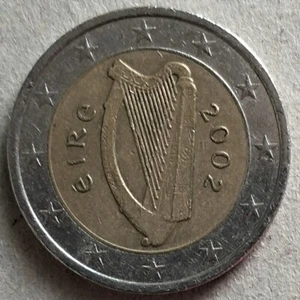 European Union Ireland 2002 2 Euro coin - Picture 1 of 2