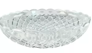 12 x 3.5" Beautiful Round Living Room Chandelier Glass Bobeche, Clear - Picture 1 of 5