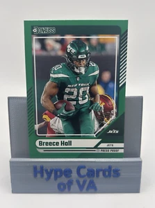 BREECE HALL 2024 Panini Donruss Football Green Press Proof #8 New York Jets - Picture 1 of 2
