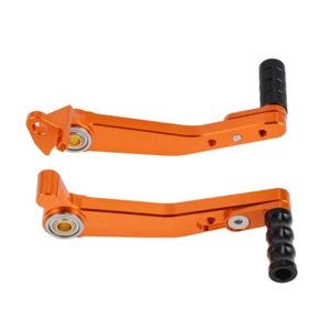 Orange Brake Pedal Gear Shift Lever Left Right Removable For Duke 125 200 390 - Picture 1 of 6