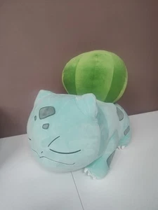 Pokèmon 14” Sleeping Bulbasaur Large Plush Buddy Pillow 2023 Nintendo - Picture 1 of 7