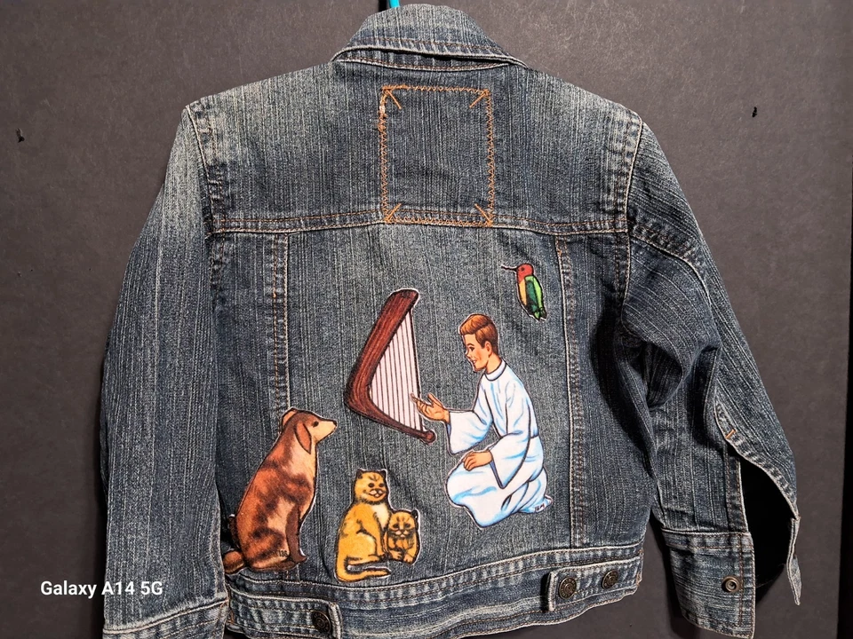 Tucker + Tate Little Kids size 4 Denim Jacket Blue Jean Button-up Classic - Image 1 of 4