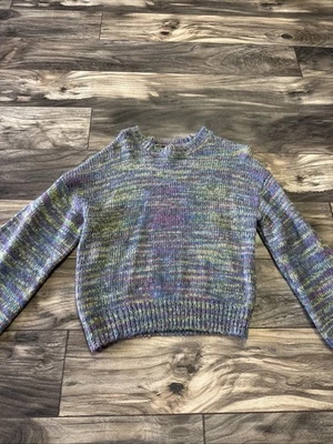 Rue21 Women’s Long Sleeve Multicolor Pullover Knit Sweater Size M - Image 1 of 4