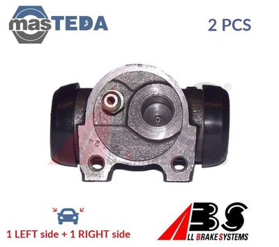 62300X DRUM WHEEL BRAKE CYLINDER PAIR REAR ABS 2PCS NEW OE REPLACEMENT - Image 1 of 4