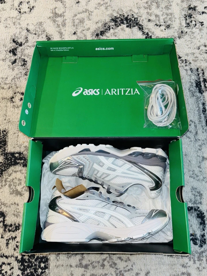 ASICS GEL-Kayano 14 x Aritzia Low Blanc De Blanc Men’s 6.5/Womens 8 1203A328-020 - image 1 of 4