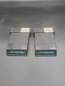 Super Challenge Football & Super Challege Baseball Cartridges Only1982 Untested - Picture 1 of 9