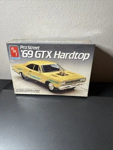 AMT PRO STREET 69 GTX HARDTOP MODEL KIT SCALA 1/25 1991 sigillato in fabbrica #6804 - Foto 1 di 6