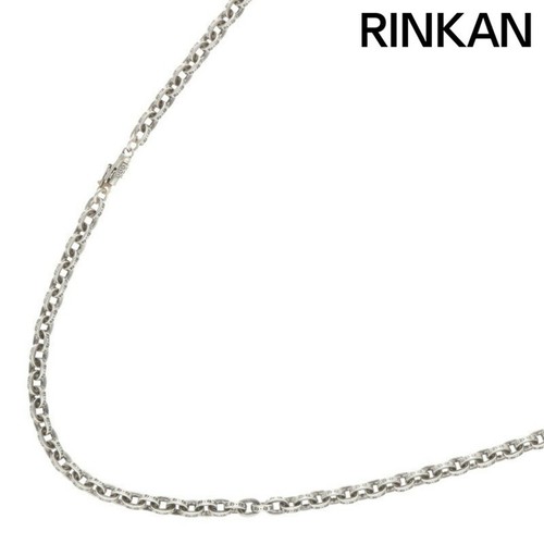 CHROME HEARTS Collana uomo argento 20 20 pollici cuori cromati CATENA CARTA usata f2161822ca8e86c76