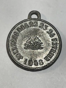 Médaille République Française Journée des 22 23 24 Février 1848 (1-6) - Imagen 1 de 4