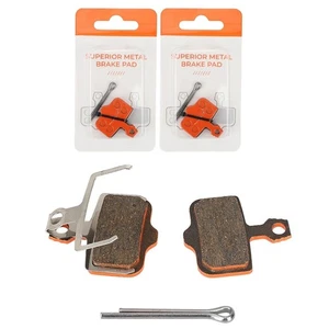 High Performance Orange MultiMetal Brake Pads for Elixir For CR Mountain Bikes - Picture 1 of 6