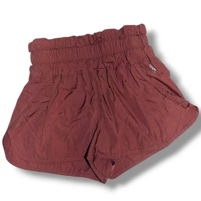 Pantalones Cortos Free People Movement Para Mujer Cintura Alta Talla Mediana Forrados Atléticos Foto 1 de 4