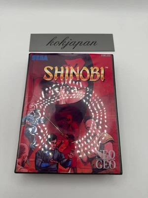 Shinobi Arcade Port Neo Geo AES Game Cartridge Japan Import Rare - Image 1 of 4