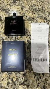 Bleu de CHANEL Parfum Men, 3.4 fl oz (100 Ml NEW IN BOX ) - Picture 1 of 2