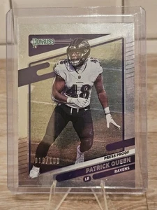 2021 Panini Donruss - Patrick Queen #242 Press Proof Silver /100 - Bild 1 von 2