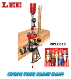 Lee Six Pack Pro 6000 Kit Pressa Progressiva per 308 Win, 7,62 x 51 con 4 DIES NUOVO - Foto 1 di 8
