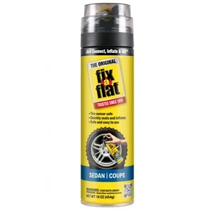 Fix-a-flat S60420 Aerosol Emergency Flat Tire Repair And Inflator, For - Picture 1 of 7