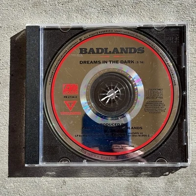 Badlands: Dreams in the Dark CD • PROMO Single (PR 2734-2) 1989 • One Track - Image 1 of 3