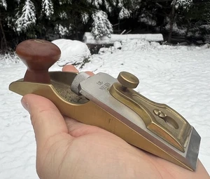Lie-Nielsen Woodworking Carpentry 97 1/2 Chisel Plane Tool Very Nice - Picture 1 of 9