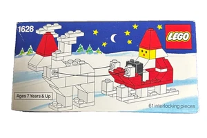 LEGO 1628 Seasonal: Babbo Natale, Renne e Slitta 1628 - Nuovo ancora sigillato - Foto 1 di 3