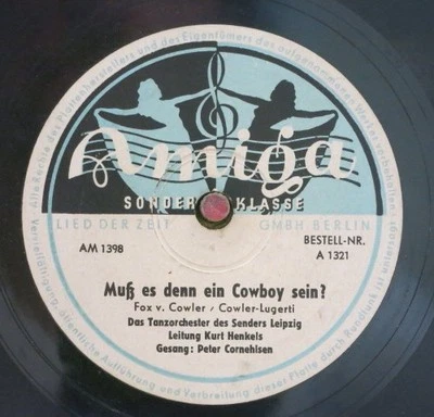 Kurt Henkels 78 RPM / Küssen, Küssen, Küssen & Muß Es Denn Ein ... (08-0525-MK) - Bild 1 von 2