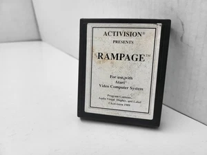 RAMPAGE CARTRIDGE ONLY FOR PAL ATARI 7800 + Plus  2600 + NEVER USED  #A9 - Picture 1 of 4