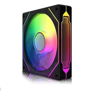 2X(Die Lüfterseite Des Prism 6Pro-Gehäuses Unterstützt ARGB Black E8B5)8493 - Photo 1/9