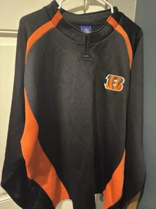 Herren 2X - Reebok Cincinnati Bengals Pullover schwarz/orange - Bild 1 von 7