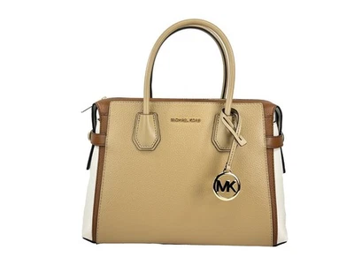 Michael Kors Mercer Medium Belted Satchel Crossbody Bag - Image 1 of 4