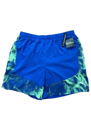 Puma Moisture Management design reflexivo curto azul tamanho grande novo com etiquetas - Imagem 1 de 4