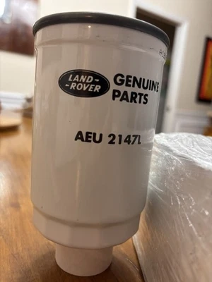 Filtro de combustible diésel genuino Land Rover Discovery Defender Range Rover clásico nuevo Foto 1 de 2