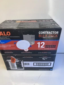 Halo HLBE 4" Ultradünner Einbaustrahler 3000K Fest CCT LED Einbauleuchte 12 Stück NEU - Bild 1 von 2