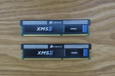 12GB DDR3 Desktop Memory Kit 4GBx2 + 2GBx2 Modules Corsair Samsung Tested - Image 1 of 4