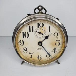 Antique 1914 Westclox Big Ben Alarm Clock Style 1A READ DESCRIPTION  - Picture 1 of 22
