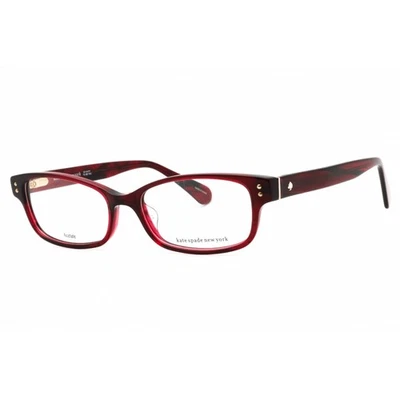 Gafas para mujer Kate Spade ópalo borgoña plástico ojo de gato Lucyann 2 0LHF 00 Foto 1 de 2