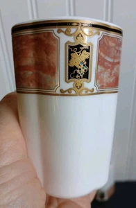 Mikasa Barclay Square Salz & Pfefferstreuer Set rosa Marmorscheibe 1990er alt neu  - Bild 1 von 10