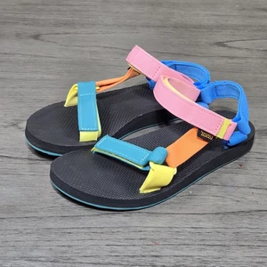 Teva Original Universal Sandals Womens Size 7 Multi Color Comfort Walking Shoes - Picture 1 of 9