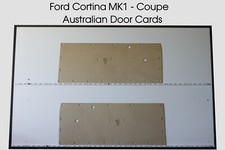 Door Cards Fits Ford MK1 Cortina Coupe 1962-1966 Quality Masonite x2