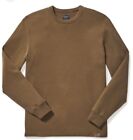 Cc Filson Mens 2Xl Olive Waffle Knit Thermal Crew Neck Long Sleeve Sweatshirt