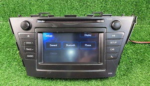 Toyota Prius V Hybrid 2012-2015 Radio Dash Info Display 86140-47010 oem used - Picture 1 of 19