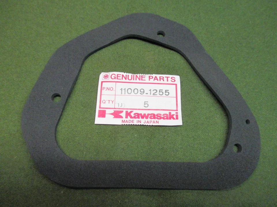 KAWASAKI KX250 B1 1982... KDX250 B2 1981 FILTRO AIRE CAJA JUNTA NOS 11009-1255 Foto 1 de 1