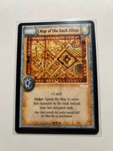 Promo KARTE DER HINTERGASSEN - Warlord Saga of the Storm CCG sehr selten Rarität - Bild 1 von 1