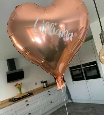 Personalised Vinyl Decal Stickers For Balloons - Party Birthday Wedding Occasion - Image 1 of 3
